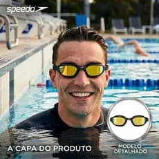Oculos Natação Speedo Swell Espelhado Aguas abertas Original