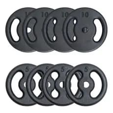20kg De Anilhas Diversificadas Para Musculação