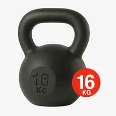 Kettlebell de Ferro Fundido para Treino Funcional, Crossfit e Musculação 16 kg