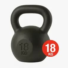 Kettlebell de Ferro Fundido para Treino Funcional, Crossfit e Musculação 18 kg