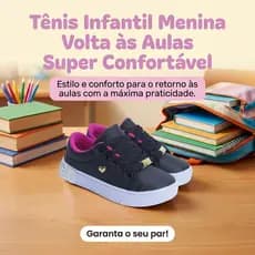 Tênis Infantil Menina Escolar | Lindo Com Solado Glitter e Confortável Do 25 ao 36 | GARANTA JÁ!