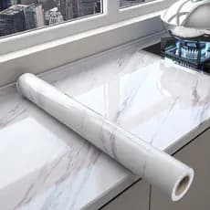 PRETO/BRANCO Adesivos De Cozinha Resistente A Agua/Óleo/Fogo Medidas Usável Em Fogão/Armário/Porta Inovação Com Filme La