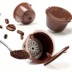 1/3/5 Unidades Capsula Reutilizável Dolce Gusto Copo Filtro Da Cápsula Café Nescafe Recarregáveis