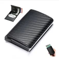 Carteira Masculina Ultra Fina Vertical Pequena Porta Cartão