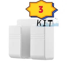 3 Suporte De Parede Multifuncional Design De Carregamento Caixa De Armazenamento Controle Remoto Promoção