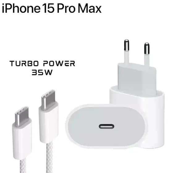 Carregador Turbo 35W-Iphone 15 Pro(Max)