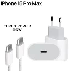 Carregador Turbo 35W-Iphone 15 Pro(Max)