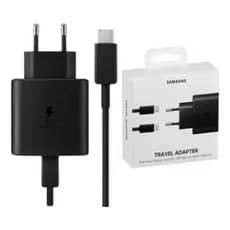 Carregador Tipo C Turbo 45W Compatível com Galaxy Carregamento Rápido