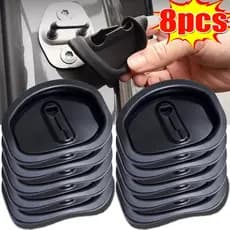 4/8 Pçs Universal Fechadura Da Porta Do Carro Amortecedor Almofada Perto Mudo Buffer Capas Protetoras Acessórios Trava