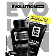 Balm para Barba 120 ml Evolution Barber - Hidratação Profunda, Barba Forte e Macia acalma e suaviza a pele