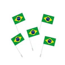 10 Topper Doces Brasil Decoração de Festa Copa Mundo