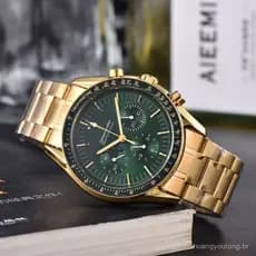 [Relógio de luxo] Relógio masculino da moda da moda, relógio de quartzo multifuncional masculino FBRW