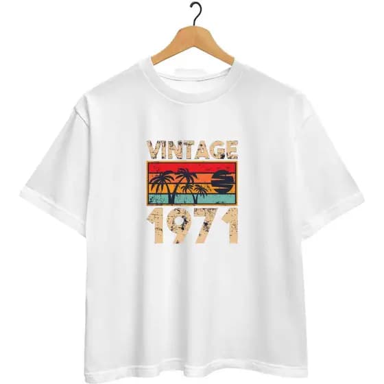 Camiseta Branca T-Shirt Coleção Retrô Data (poliéster) - Unissex