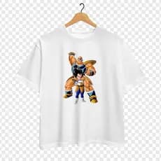 Camiseta Branca T-Shirt Coleção Dragon Ball Z (poliéster) - Unissex