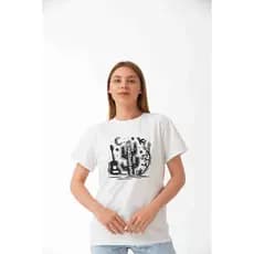 Camiseta Branca T-Shirt Coleção Nordeste (poliéster) - Unissex