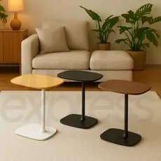 Mesa de Apoio Lateral de canto sofá cama notebook - MDF