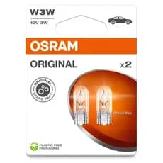 Par Lâmpada Osram Pingo W3w 12v 3w Original Reposição