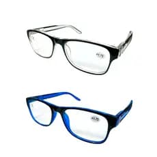 Kit 2 Óculos Para Leitura Com Grau Masculino Feminino +1.00 Até +4.00