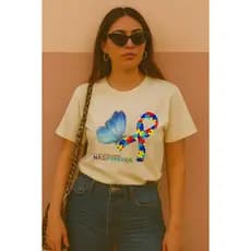 Camiseta Autismo Camiseta Igualdade Camisa Inclusiva Camiseta 100% Algodão Camiseta Inclusão Autismo