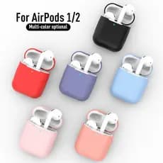 capa case airpods 1 2 silicone grsso Antiderrapante e anti-queda
