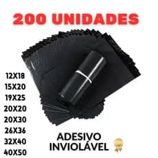1000 Unidades Envelope De Segurança Aba Adesiva Embalagem Correio Ecommerce Saco Adesivado