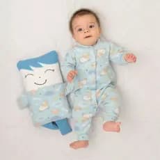 Kit 3 Pijama Macacão Soft bebe Estampados Inverno Infantil Macio 0 ao 8 Meses Menina e Menino
