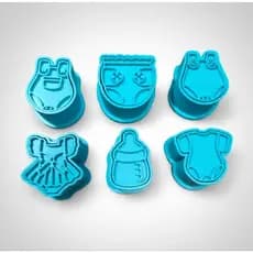 Formas Ejetores de brigadeiro Tema Bebê, infantil.