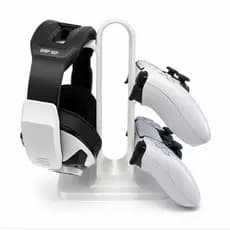 Suporte para Controles e Headset com Compatibilidade Universal para Gamers