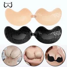 Soutien Invisível ZXYOUPING Adesivo Bra Push Up Feminino Silicone Reutilizável Sem Alças Almofada Adesiva Para Peito Frontal De Levantamento