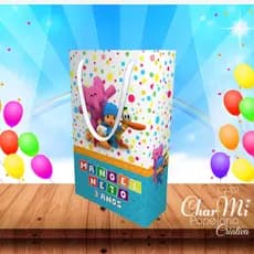 SACOLINHA DE PAPEL PERSONALIZADA PARA LEMBRANCINHAS - SACOLINHA SUPRESA 15X21CM - ESCOLHA O TEMA