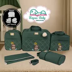 Kit de Bolsa Maternidade 5 Peças bodada -+mimo Moyses Baby