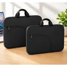 Kit Bolsa de Notebook 15,6 Polegadas Bag Case Com Bolso e Sem Bolso Maleta Protetora