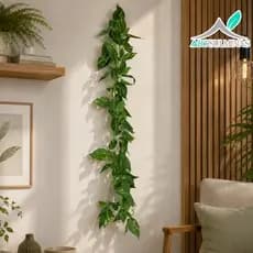 Planta Artificial Grande Pendente Jiboia Decorativo Para Sala Casa Para Estante Prateleira
