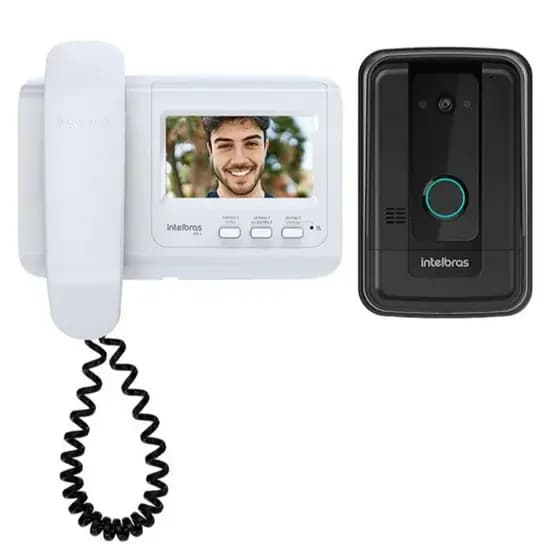 Vídeo Porteiro Intelbras IVR 4 Com Tela LCD de 4,3"