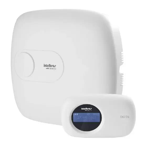 Central de Alarme Intelbras Monitorado C/ Discadora GSM 18 Zonas AMT 2018 EG IP + GPRS