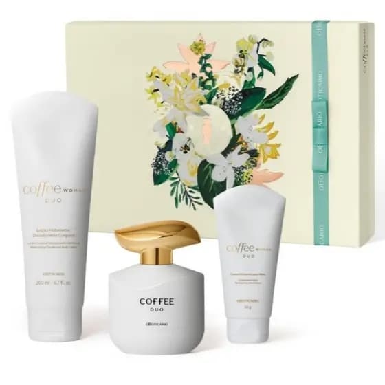 Presente Coffee Duo Feminino Mães 2026 de O Boticário