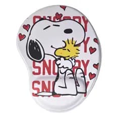 Mouse Pad ergonômico com apoio punho Snoopy Sortidos