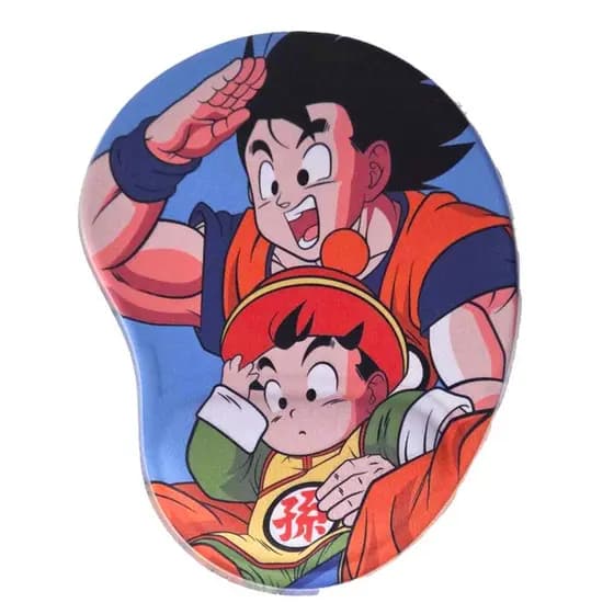 Mouse Pad ergonômico com apoio punho Dragon Ball Sortidos