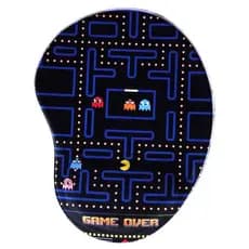 Mouse Pad Ergonômico com Apoio de Punho Jogos Retrô Video Games Sortidos