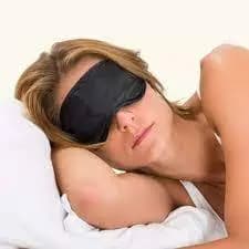 Kit 10 Máscara para dormir Tampa olho descanso Viagem Sono