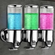 Dispenser De Parede Para Sabão Sabonete Shampoo Acessórios Chuveiro Banheiro