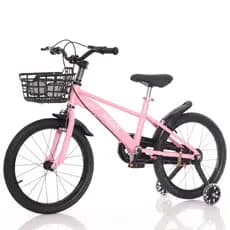 Bicicleta Infantil Aro 16 Rosa com Preto Infiniti Kids