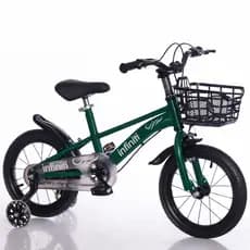 Bicicleta Infantil Aro 16 Verde Infiniti Kids