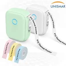 Marklife Fita Impressora Térmica Inkless P12 Portátil De Etiquetas Bluetooth Mini Cortador De Código De Barras DIY Fita