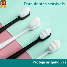 (Estoque Pronto) Japão Escova De Dentes Micron Casal Individual Pacote Único