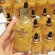 30ml Ouro 24K Anti-Rugas Envelhecimento Colágeno Hidratante Ácido Hialurônico MENGHENG