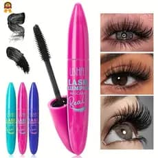 Neutro Thick Mascara Cachos Longos 4D Fibra Líquida À Prova D'água MH