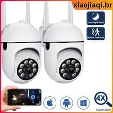 IP Câmera 4K 2MP 1080P 5G WIFI Cúpula De Velocidade PTZ Câmeras De Segurança CCTV