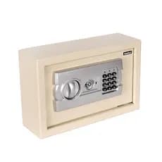 Cofre Porta Chaves Digital Claviculário até 24 Chaves Branco