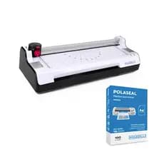 Plastificadora Laminadora 127v 3x1 Quente Frio  100 Polaseal